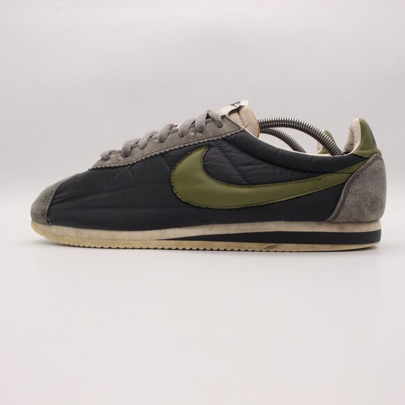 Nike Classic Cortez Nylon Anthracite Pilgrim Men's Size 12 Sneakers 354698-030 - Picture 4 of 11